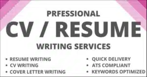 UK based professional cv writer