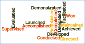 using keywords in a cv