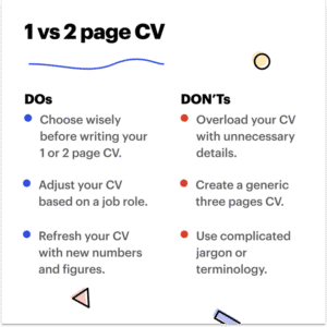 how long should a cv be