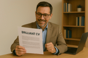 employer getting a brilliant CV