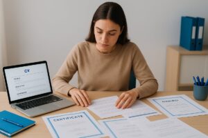 what to include in a university CV