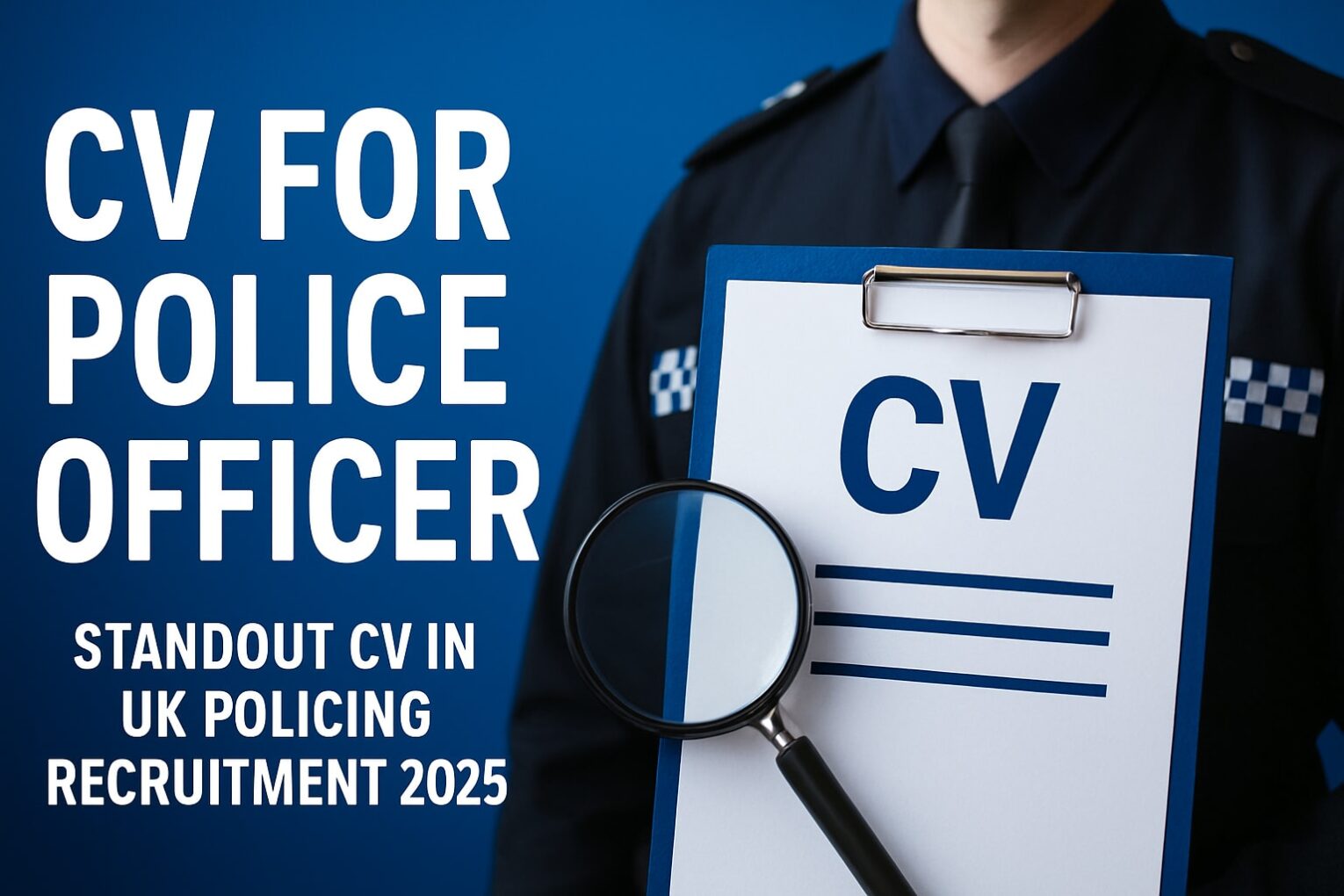 CV For Police Officer: Expert Guide For Success In 2026