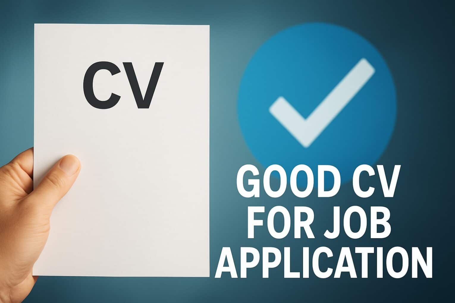 Good CV for Job Application: Your Essential Guide 2026